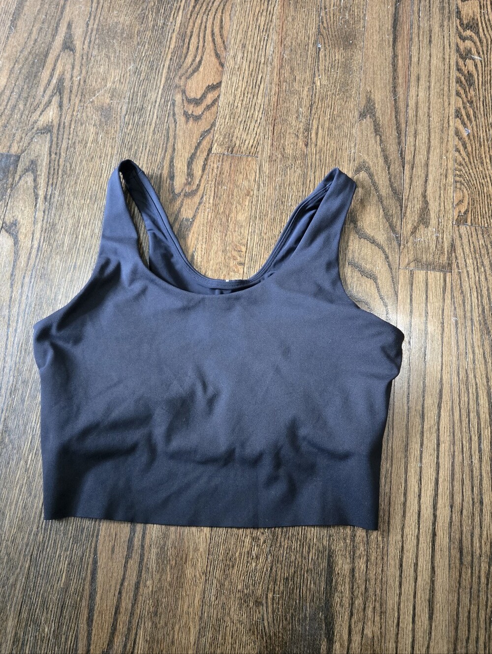 Outdoor Voices CoolForm Black Shelf Bra Crop Tank Top Medium
